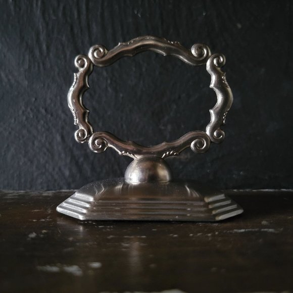Pair of Southern Living Napkin Rings, Redmont Heirloom Place Card Napkin Rings - Picture 1 of 7